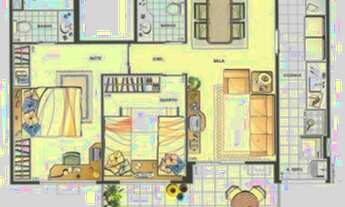 Imagem 3: Cobertura duplex para venda tem 160 metros quadrados com 2 quartos