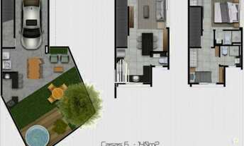 Imagem 4: Casa de Condominio na Vila Ipojuca com 132m² 2 Suítes 2 Vagas 3 Banheiros