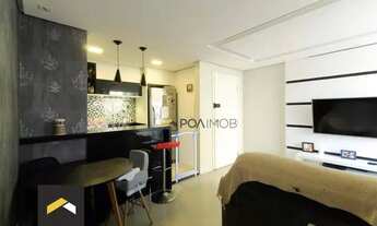 Imagem 2: Apartamento com 3 dormitórios para alugar, 63 m² por R$ 2.574,00/mês - Cristal - Porto Ale