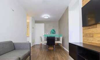 Imagem 2: Apartamento com 1 dormitório para alugar, 45 m² por R$ 4.620,05/mês - Brooklin - São Paulo