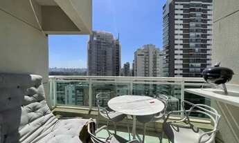 Imagem 7: VENDA DE APTO LOCADO COM RENDA Duplex com 1 dormitório, 64 m² - Moema - São Paulo/SP