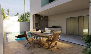 Imagem 3: Condomínio Montenegro Boulevard, Linda Casa Nova, em Construção, 4 suítes, Parque Verde