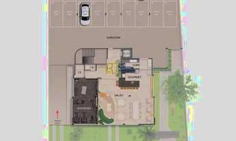 Imagem 4: Apartamento na planta à Venda - 3 Quartos sendo 1 Suíte - 2 Vagas - 70m² - Bairro Itapoã