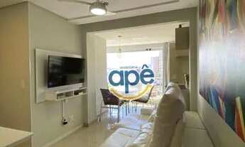 Imagem 2: Apartamento com 2 quartos mobiliado para alugar, 65 m² por R$ 3.850/mês - Praia de Itapoã