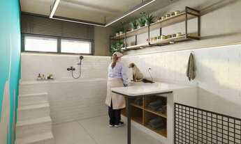 Imagem 4: Apartamento para venda possui 84 metros quadrados com 2 quartos em Portão - Curitiba - PR