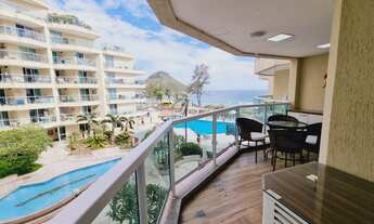 Imagem 6: Apartamento vista mar de 1 quarto pé na areia para no Recreio dos Bandeirantes