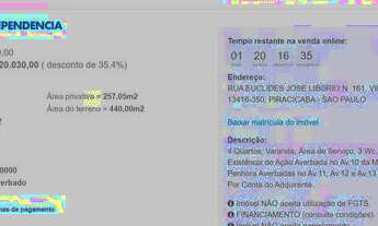 Imagem 7: Casa para venda tem 257 metros quadrados com 4 quartos em Vila Independência - Piracicaba