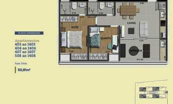 Imagem 3: Apartamento 2 quartos - Granbery