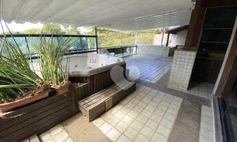 Imagem 3: Lopes Enjoy Vende cobertura única duplex, 5 quartos, 399 m², 2 vagas, Jardim Oceânico - Ba