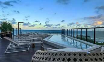 Imagem 6: Flat à venda no Jardim Oceania | Pé na areia | Vista mar