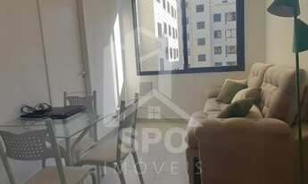 Imagem 4: APARTAMENTO DE 34m² PARA VENDA R$ 290.000,00 E LOCAÇÃO R$2.100, 00 MOBILIADO - CONDOMINIO