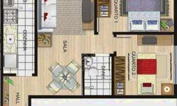 Imagem 2: Apartamento com 2 quartos à venda, 60 m² por R$ 260.000 - Largo do Barradas - Niterói/RJ