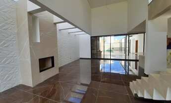 Imagem 6: Casa 90% linear, 3 suítes, 4 vagas de garagem, piscina, churrasqueira - Condomínio São Luc