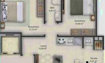 Imagem 7: Apartamento com 2 quartos no Bella Torre - Bairro Morretes em Itapema