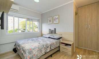 Imagem 2: Apartamento semimobiliado de 2 dormitórios com 01 box/vaga descoberta no Jardim Carvalho e