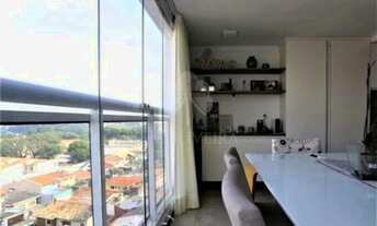 Imagem 4: Apartamento à venda, 82m² com 2 dorms sendo 1 suíte, sala integrada com varanda envidraçad