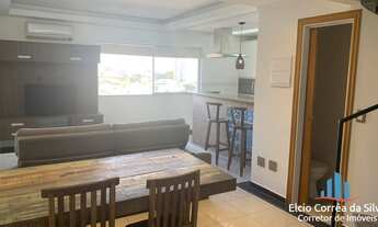 Imagem 2: Magnifico apartamento triplex mobiliado para locação