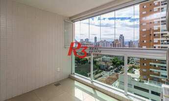 Imagem 7: Apartamento para venda tem 134 metros quadrados com 2 quartos em Ponta da Praia - Santos