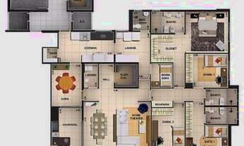 Imagem 7: Apartamento à venda, 200 m² por R$ 1.316.000,00 - Jardim Botânico - Ribeirão Preto/SP