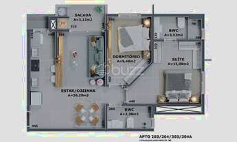 Imagem 4: Apartamento - Cachoeira do Bom Jesus - Florianópolis