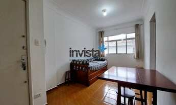 Imagem 2: Comprar apartamento de 1 quarto no Gonzaga com elevador, vaga de garagem e manobrista