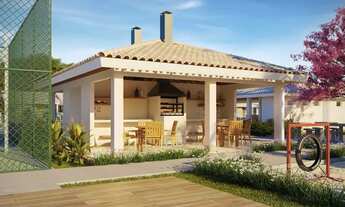 Imagem 4: Casa de condomínio térrea para venda possui 56 metros quadrados com 3 quartos