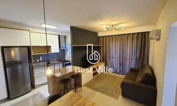 Imagem 4: Apartamento com 1 dormitório para alugar, 50 m² por R$ 4.500,00/mês - Alphaville - Barueri