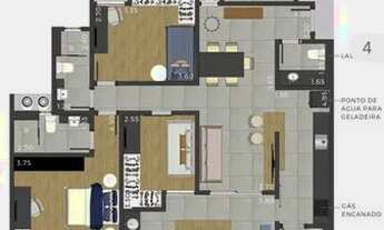 Imagem 5: Cód.: 40 - Apartamento 3 quartos - Bom Pastor