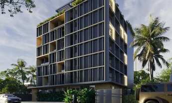 Imagem 7: Flats com 42m2 no térreo e unidades pavimentos superior