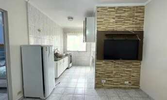 Imagem 4: Apartamento Mobiliado com 1 Dormitório e Garagem na Vila Tupi, Apenas 100 Metros da Praia