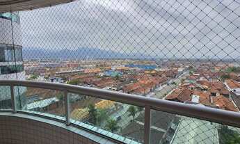 Imagem 2: Apartamento à venda ou locação em Praia Grande no Maracanã, 1 quarto e vista mar