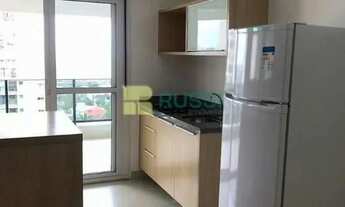 Imagem 7: Apartamento com 1 dormitório para alugar, 40 m² por R$ 4.110,00/mês - Jardim Aquarius - Sã