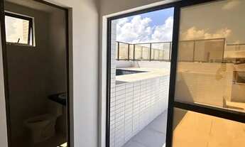 Imagem 3: Cobertura Duplex à Venda Piscina Privativa Gourmet 3 Quartos 148 m² Bessa/João Pessoa