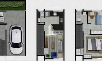 Imagem 6: Casa de Condominio na Vila Ipojuca com 132m² 2 Suítes 2 Vagas 3 Banheiros