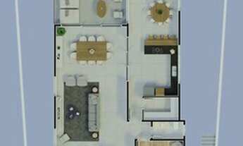 Imagem 4: Casa a Venda em Gênesis ll - Alphaville, 4 Suítes, Varanda Gourmet com Churrasqueira com B