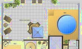 Imagem 4: Cobertura duplex para venda tem 160 metros quadrados com 2 quartos