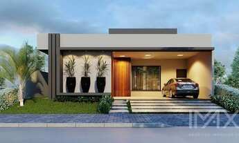 Imagem 5: Casa com 3 dormitórios à venda, 162 m² por R$ 980.000 - Condomínio Leonardo da Vinci - Fo