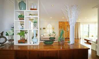 Imagem 6: 3 suítes, 5 banheiros, 3 vagas, semi-mobiliado,lazer completo, living