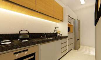 Imagem 2: Apartamento com 2 dormitórios à venda, 60 m² por R$ 315.000 - Vila Guilhermina - Praia Gra