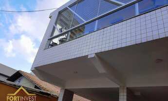 Imagem 2: Casa com 2 dormitórios com sacada à venda, 57 m² por R$ 280.000 - Canto do Forte - Praia G