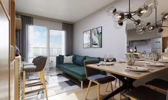 Imagem 5: Apartamento para venda possui 54 metros quadrados com 2 quartos