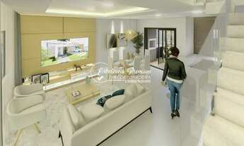 Imagem 3: Sobrado na Cidade Jardim, 3 Quartos sendo 1 suíte com closet, 1 Vaga de Garagem, 130m²