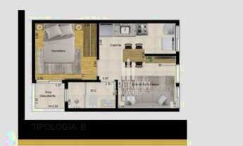 Imagem 3: Apartamento com 1 dormitório à venda, 27 m² por R$ 234.000,00 - Vila Gustavo - São Paulo/S