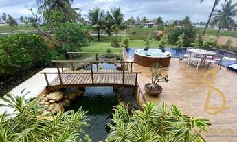 Imagem 6: Exuberante residência(casa) no Damha 4 suítes, SPA, piscina, vista para o lago