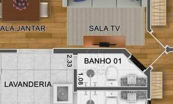 Imagem 6: Cobertura à venda, 88 m² por R$ 399.000,00 - Santa Maria - Santo André/SP