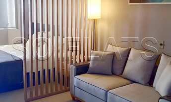 Imagem: Flat Sol Alphaville disponível para venda