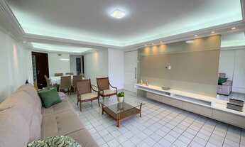 Imagem 4: Apartamento amplo e com móveis à venda com 4 quartos, 123m2 em Manaíra - João Pessoa/PB