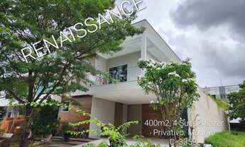 Imagem 2: Renaissance Duplex alto padrão, 376m2, 3 salas, 4 Suítes, Piscina, Mobiliada. RUA PRINCIPA