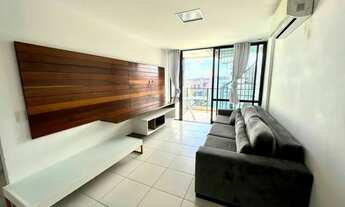 Imagem 2: Cobertura duplex MOBILIADO de 128m² com vista mar e Jacuzzi para locação em Tambaú - João