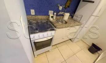 Imagem 4: Residencial no Morumbi com piscina na sacada e totalmente equipado para o seu conforto. Co